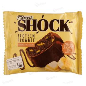 Брауни FitnesSHOCK "Банановый" 50